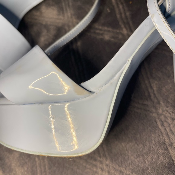 Aldo Shoes “ Kandie” Powder Blue Platform Sandal US 8 - Picture 12 of 17